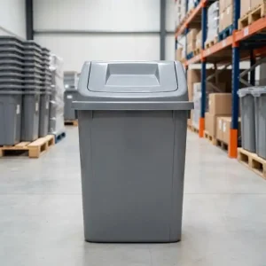 Thùng rác nhựa nắp lật 60 lít