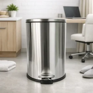 Thùng rác inox chân đạp