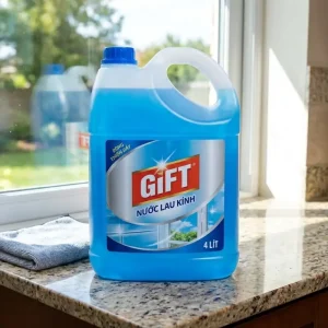 Nước lau kính GIFT can 4L