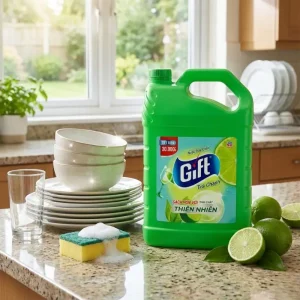 Nước rửa chén Gift sạch bóng chén bát