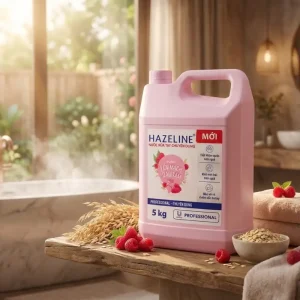 Nước rửa tay Hazeline yến mạch dâu tằm can 5 lít