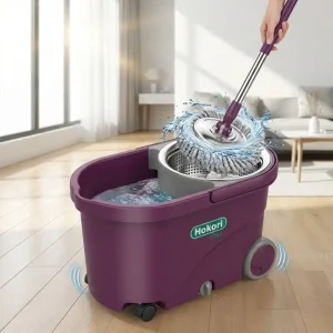 Bộ Lau Nhà Hokori 9556 Lồng Inox