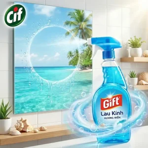 Nước lau kính sắc biển GIFT 540ml