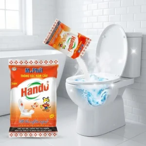 Bột thông bồn cầu Hando 215g
