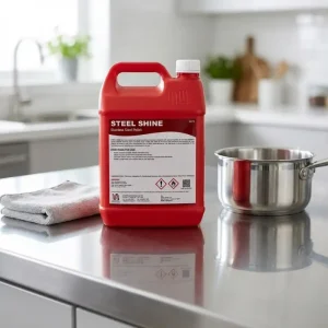 Dung Dịch Đánh Bóng Inox Steel Shine Klenco Can 5L