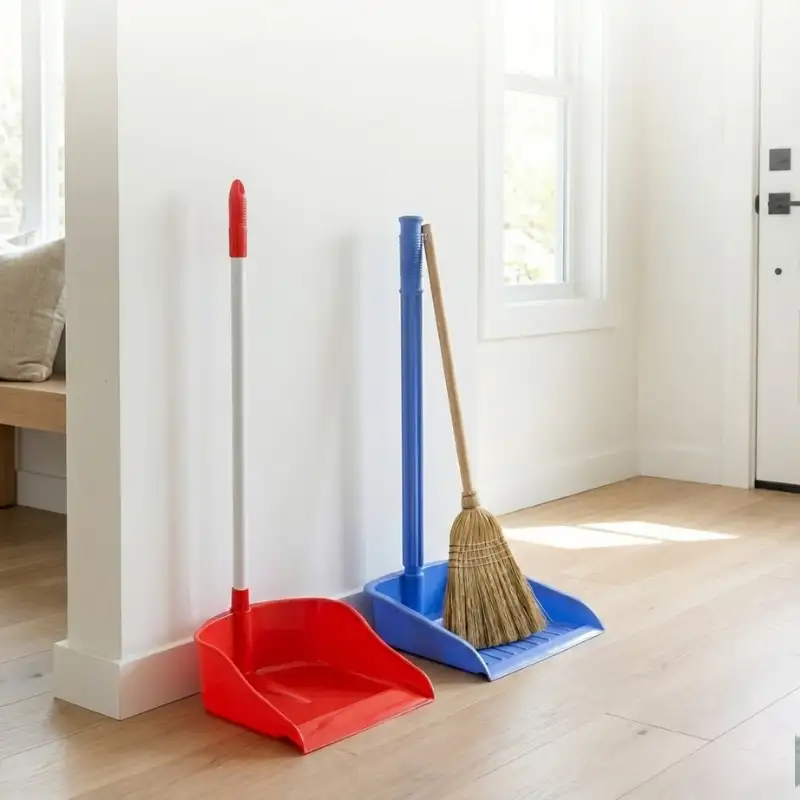 Xẻng Hót Rác Nhựa Cán Dài Xẻng Hót Rác Nhựa Cán Dài