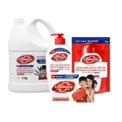 Nước rửa tay Lifebuoy 4L diệt khuẩn 99,99%