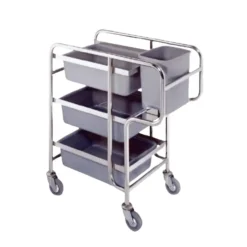 Xe đẩy thu dọn thức ăn, xe đẩy nhà hàng WY-51