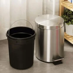 Thùng rác inox chân đạp 8 Lít, 12 Lít, 20 Lít, 30 Lít