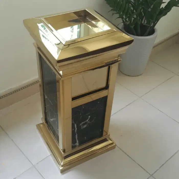 Thùng rác gạt tàn đá hoa cương A15 Thùng rác gạt tàn đá hoa cương A15