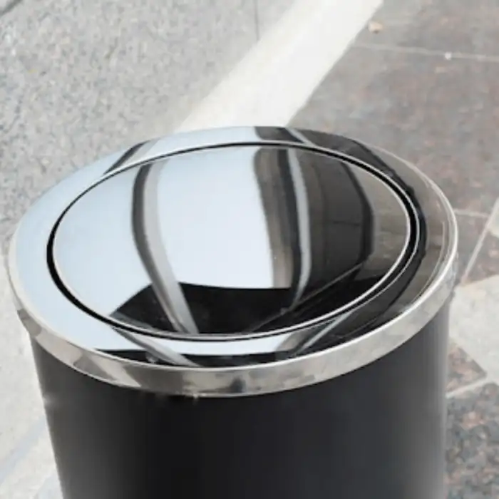 Thùng rác inox nắp lật A36-H Thùng rác inox nắp lật A36-H