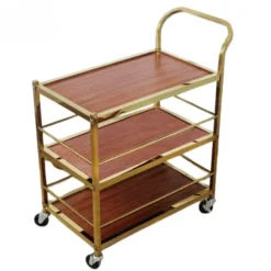 Xe phục vụ bàn 3 tầng, xe đẩy phục vụ bàn WY-53