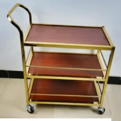 Xe phục vụ bàn 3 tầng, xe đẩy phục vụ bàn WY-53