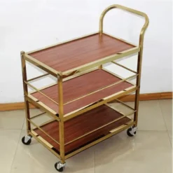 Xe phục vụ bàn 3 tầng, xe đẩy phục vụ bàn WY-53