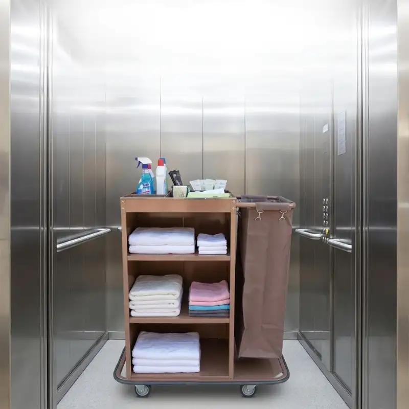 Xe đẩy dọn phòng khách sạn Xe đẩy dọn phòng khách sạn