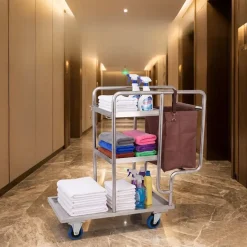 Xe đẩy dọn vệ sinh