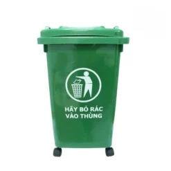 Thùng rác nhựa 30l có bánh xe