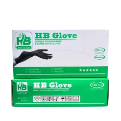 Găng tay cao su y tế không bột Nitrile HB Glove 100 cái