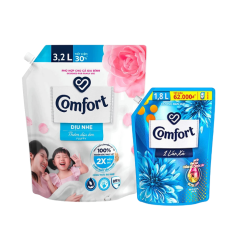 Nước xả vải Comfort 1.8L/ 3.8L