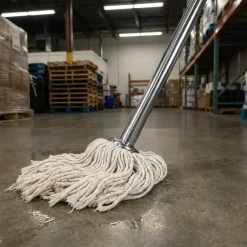 Cây Lau Nhà Công Nghiệp Đầu Tròn Sợi Cotton