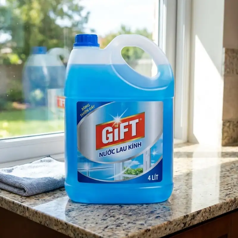 Nước lau kính GIFT can 4L Nước lau kính GIFT can 4L