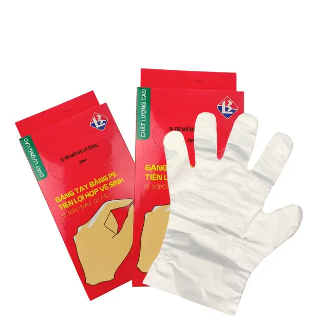 hộp găng tay nilon (1) hộp găng tay nilon