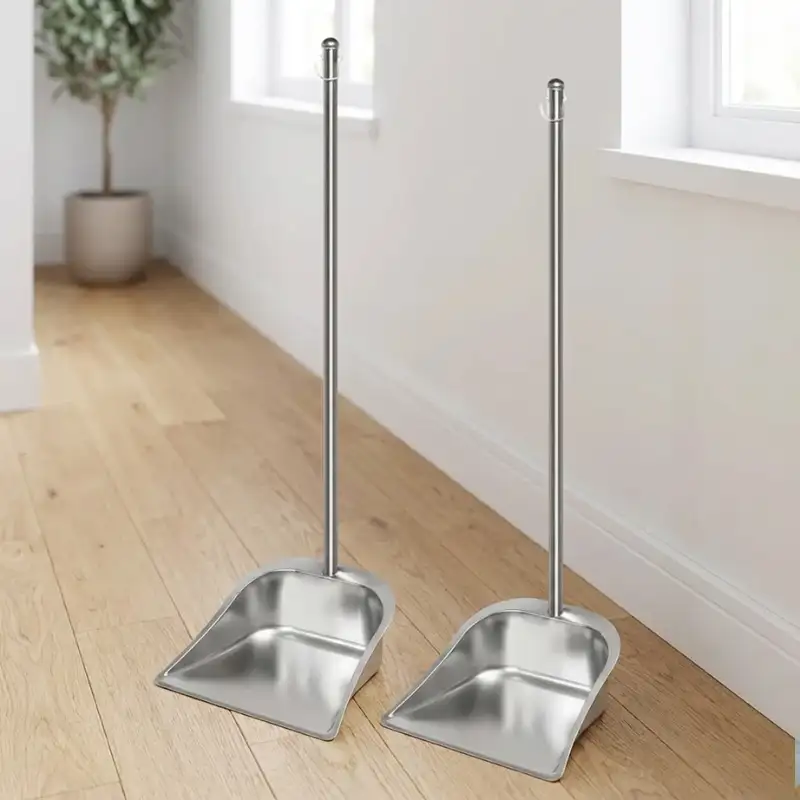 Ky Hót Rác Inox Cán Dài Ky Hót Rác Inox Cán Dài