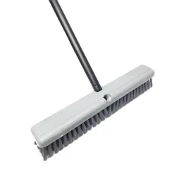 Cây chà sàn công nghiệp 55cm, chổi cọ sàn cán dài 1.3m