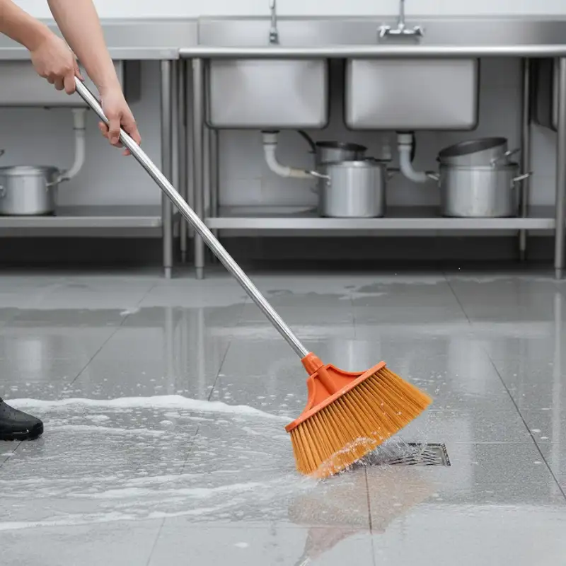 Chổi nhựa chà sàn Chổi nhựa chà sàn