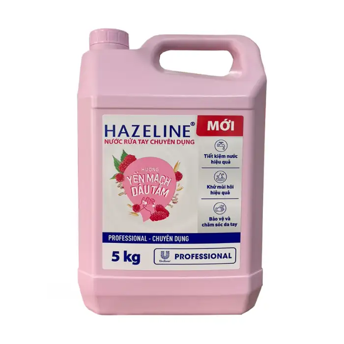 Nước Rửa Tay Hazeline Yến Mạch Dâu Tằm Can Lớn 5kg Nước Rửa Tay Hazeline Yến Mạch Dâu Tằm Can Lớn 5kg
