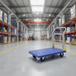 Xe đẩy hàng sàn nhựa chịu lực tốt