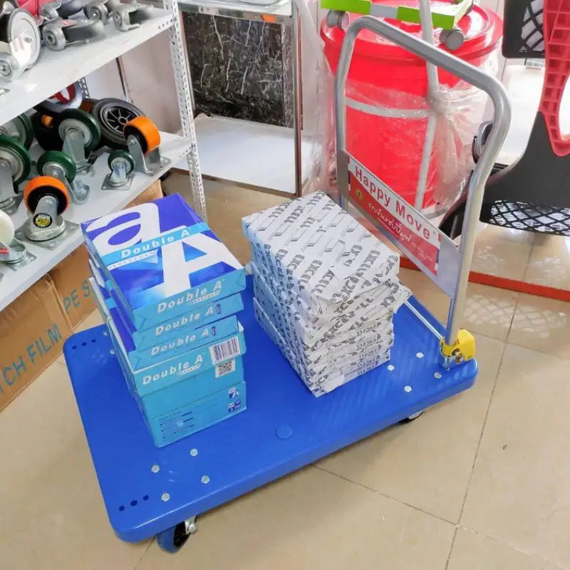 Xe đẩy hàng sàn nhựa chịu lực tốt ,bền bỉ Xe đẩy hàng sàn nhựa chịu lực tốt ,bền bỉ