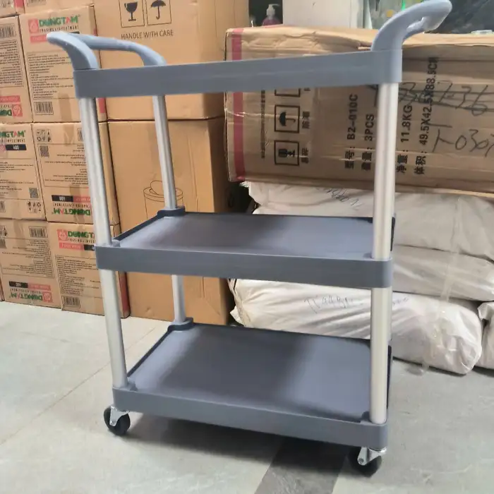 Xe đẩy phục vụ khách sạn 3 tầng Xe đẩy phục vụ khách sạn 3 tầng