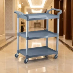 Xe đẩy phục vụ khách sạn 3 tầng