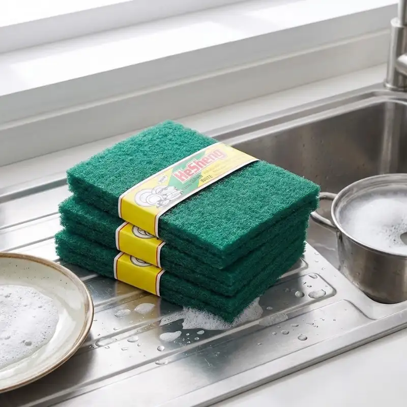 Miếng cước rửa chén xanh nhám lớn Samran - Dày Dặn, Cọ Sạch Mọi Vết Bẩn Miếng cước rửa chén xanh nhám lớn Samran - Dày Dặn, Cọ Sạch Mọi Vết Bẩn