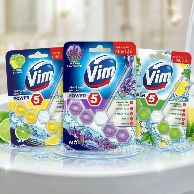 Viên tẩy thả bồn cầu Vim Viên tẩy thả bồn cầu Vim