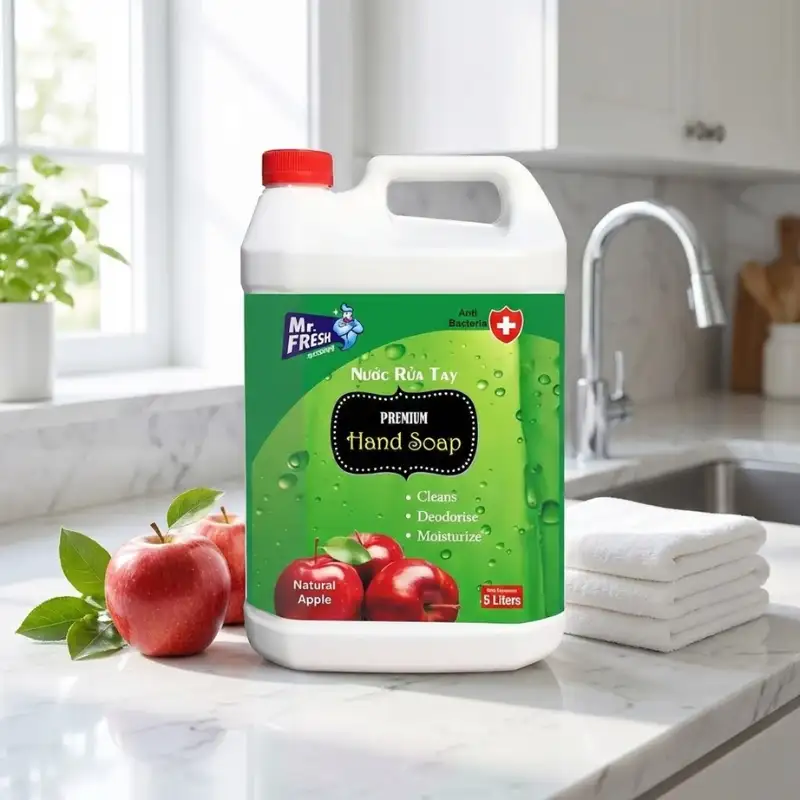 Nước rửa tay Mr.Fresh thảo mộc an toàn cho da tay Nước rửa tay Mr.Fresh thảo mộc an toàn cho da tay
