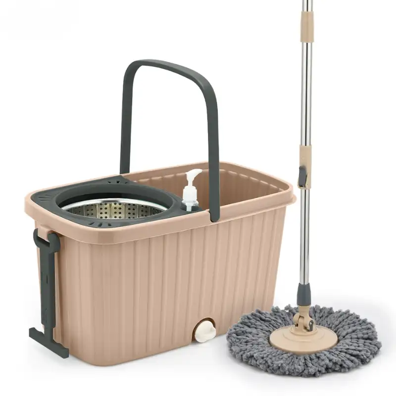 Bộ lau nhà 360 độ có tay kéo Việt Nhật Bộ lau nhà 360 độ có tay kéo Việt Nhật