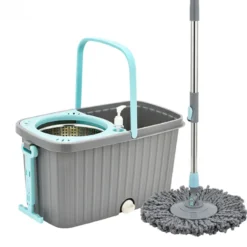 Bộ lau nhà 360 độ có tay kéo Việt Nhật