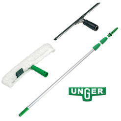 Bộ Lau kính Chuyên Dụng Unger cán dài 2,5m Hàng Nhập Khẩu Chính Hãng Từ Đức