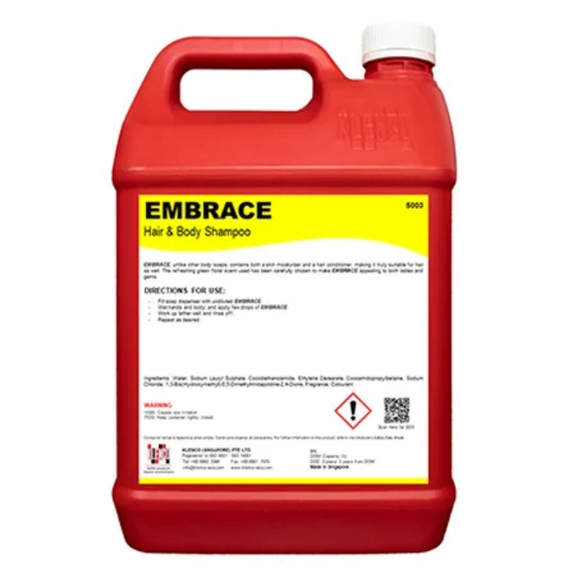 Tắm gội 2 trong 1 EMBRACE can 5l ( klenco)