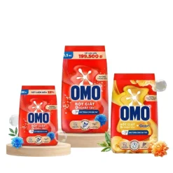 Bột Giặt Omo Sạch Cực Nhanh - Đánh Bay 100 Loại Vết Bẩn