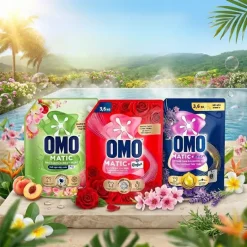 Nước giặt Omo Matic thiên nhiên ngọt ngào