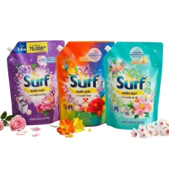 Nước giặt Surf hương nước hoa - Bí quyết thơm ngát suốt 24 Giờ